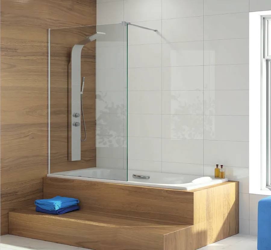 Serie 300 — Panel fijo de baño