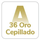 Acabado 36 Oro Cepillado