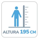 Altura 195 cm