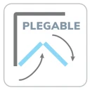 Apertura: Plegable