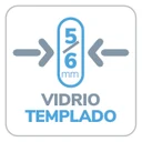 Vidrio templado 5 o 6 mm