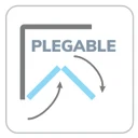Apertura: Plegable