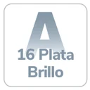 Acabado 16 Plata Brillo