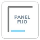 Apertura: Panel fijo