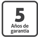5 años de garantía