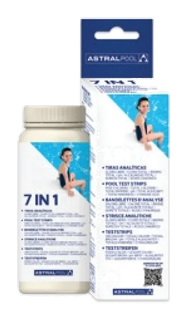 AstralPool 7 in 1 Tiras analíticas