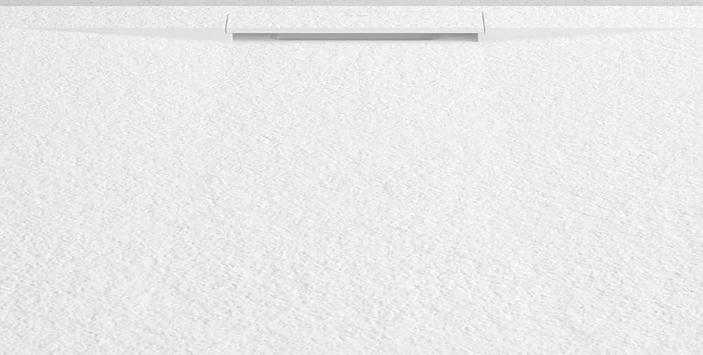 Plato Stone Zeus blanco con textura piedra, de cerca